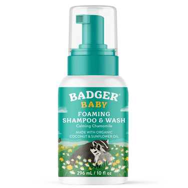 Baby Foaming Shampoo & Wash, Calming Chamomile * Badger Supplement - Conners Clinic